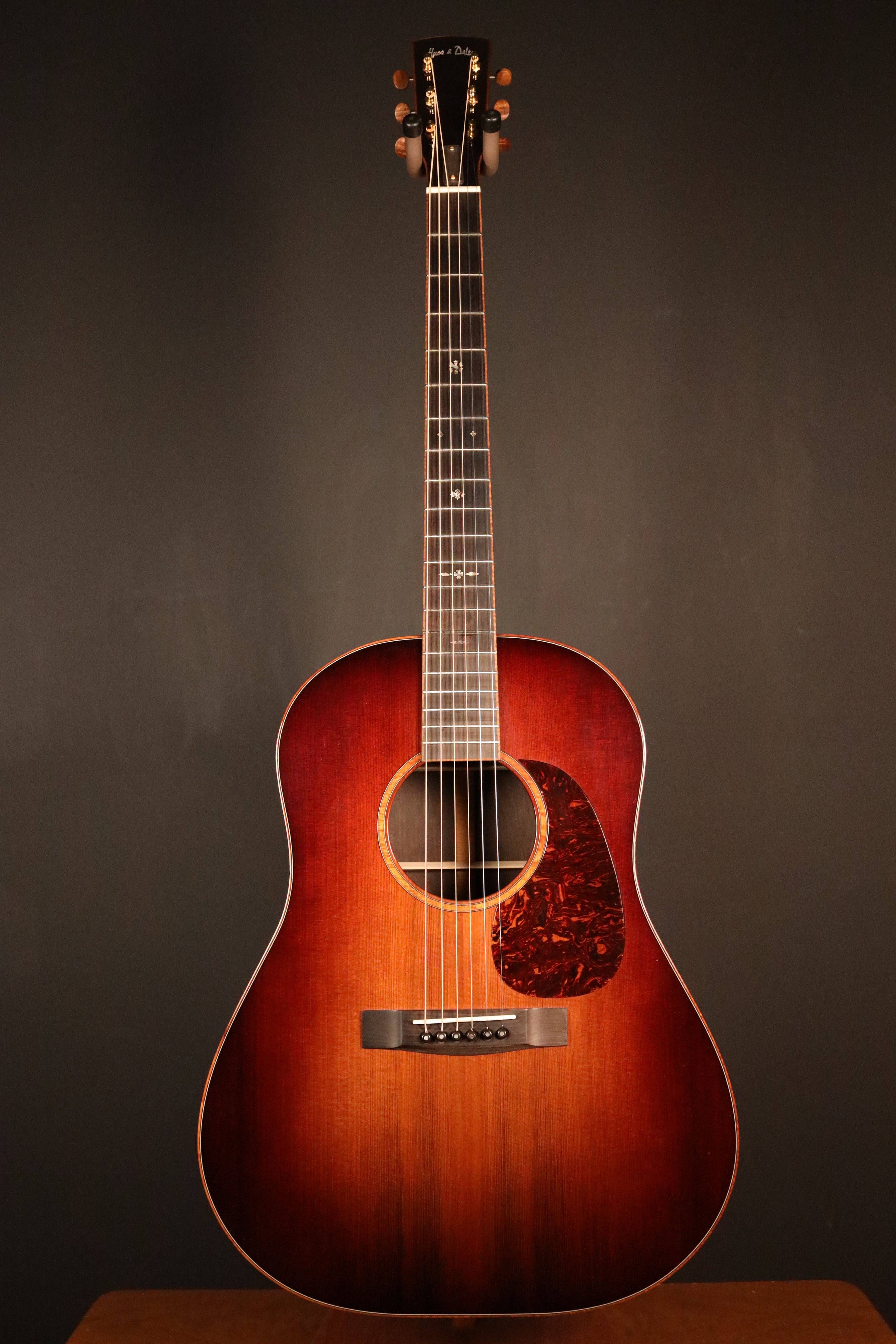 Huss and Dalton DS Custom - Trestle Redwood/African Blackwood