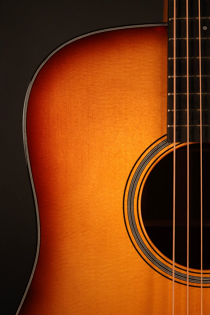 Huss and Dalton TD-M Custom - Sitka Spruce/Fiddleback Mahogany (NEW)