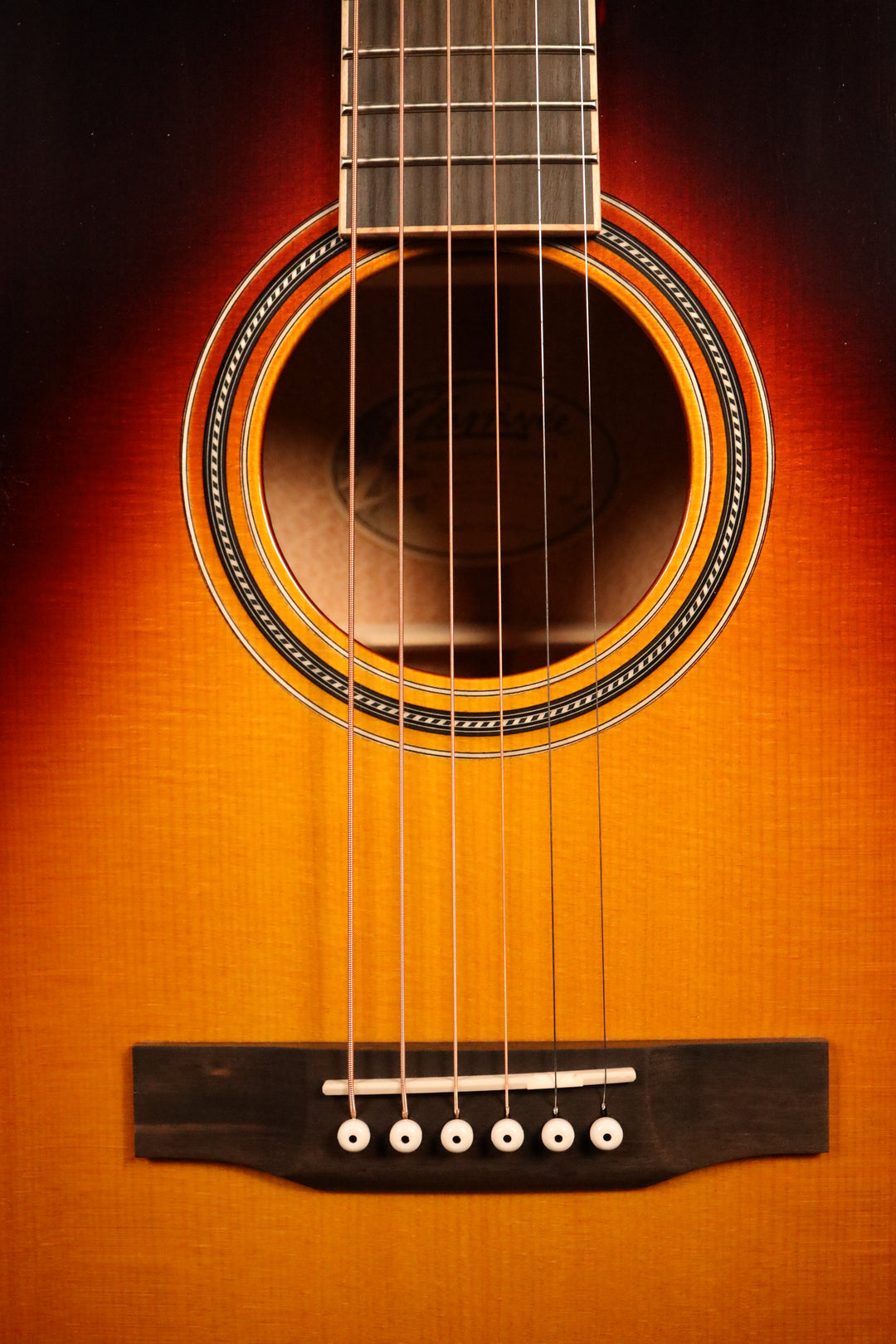 Larrivee OM-44 Custom - Silver Oak, Full Body Gloss and Sunburst (NEW)