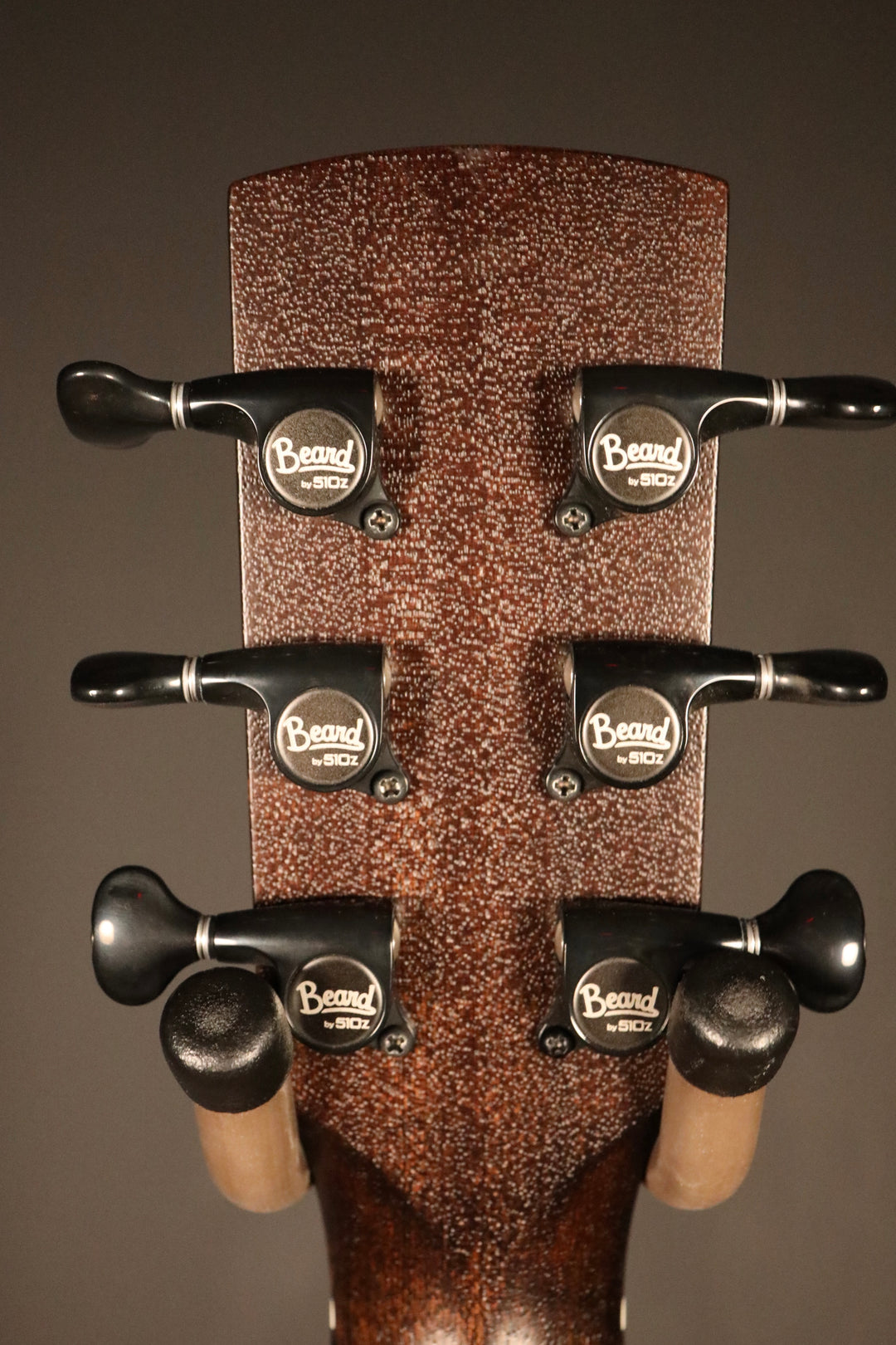 Beard Trailhead-E Roundneck with Cutaway - Black Ice Satin Finish, Fishman Nashville Bridge Pickup