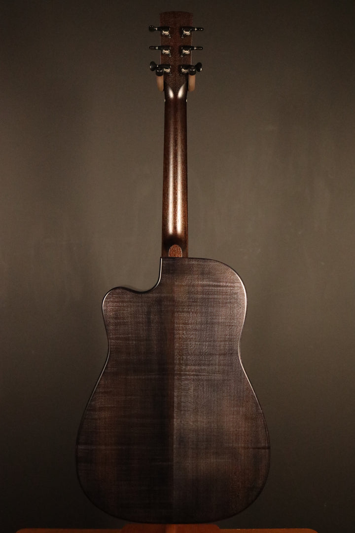 Beard Trailhead-E Roundneck with Cutaway - Black Ice Satin Finish, Fishman Nashville Bridge Pickup