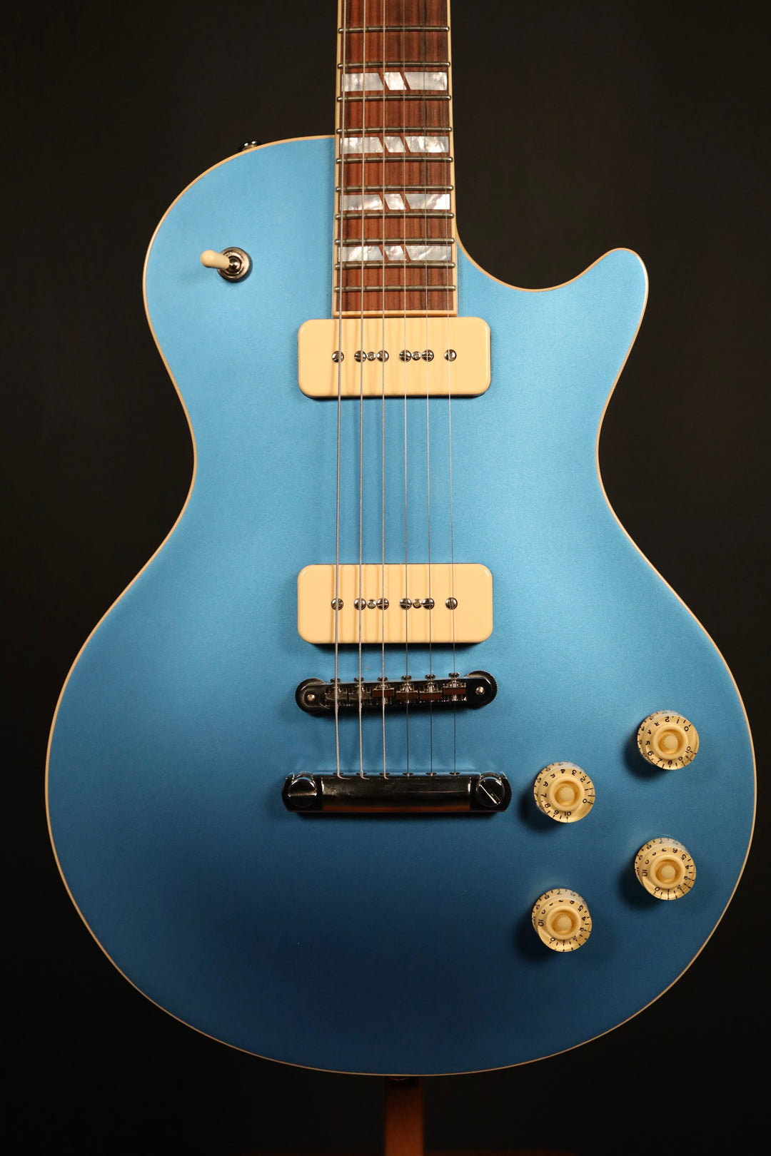 Huss and Dalton Statesboro Classic - Fralin Hum Cancelling P-90 Pickups - "Virginia Bluebell"