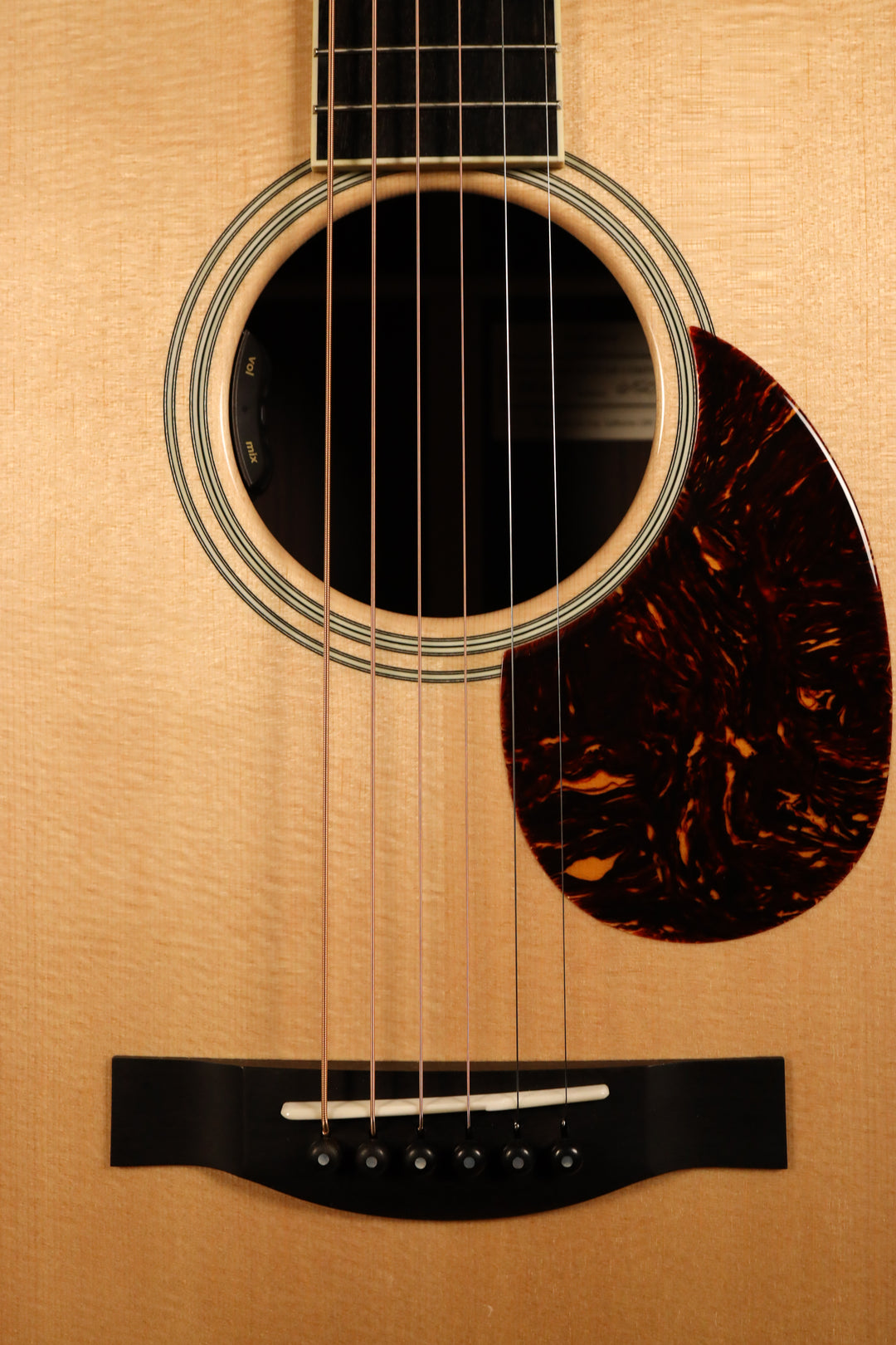 Santa Cruz Founder Collection 000 - Sitka Spruce/Indian Rosewood (NEW) with LR Baggs Hi-Fi Duet Pickup