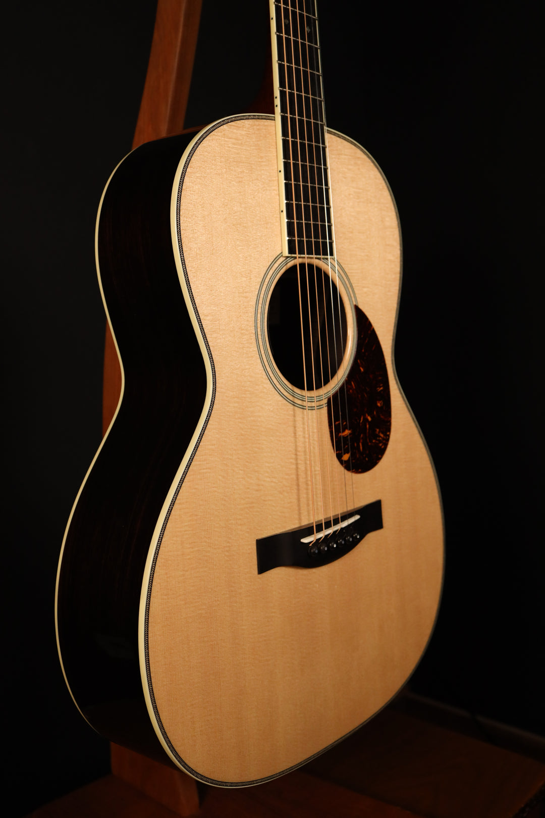 Santa Cruz Founder Collection 000 - Sitka Spruce/Indian Rosewood (NEW) with LR Baggs Hi-Fi Duet Pickup