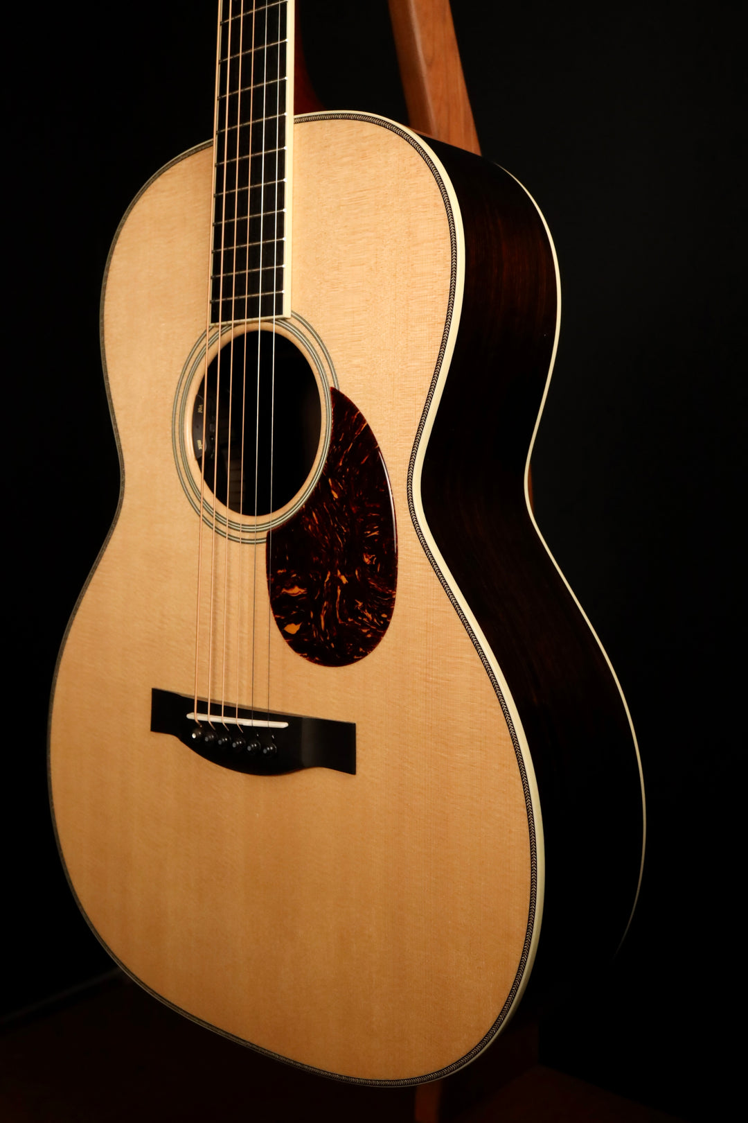 Santa Cruz Founder Collection 000 - Sitka Spruce/Indian Rosewood (NEW) with LR Baggs Hi-Fi Duet Pickup