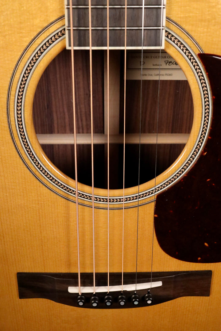 Santa Cruz Tony Rice - Adirondack Spruce/East Indian Rosewood (NEW)