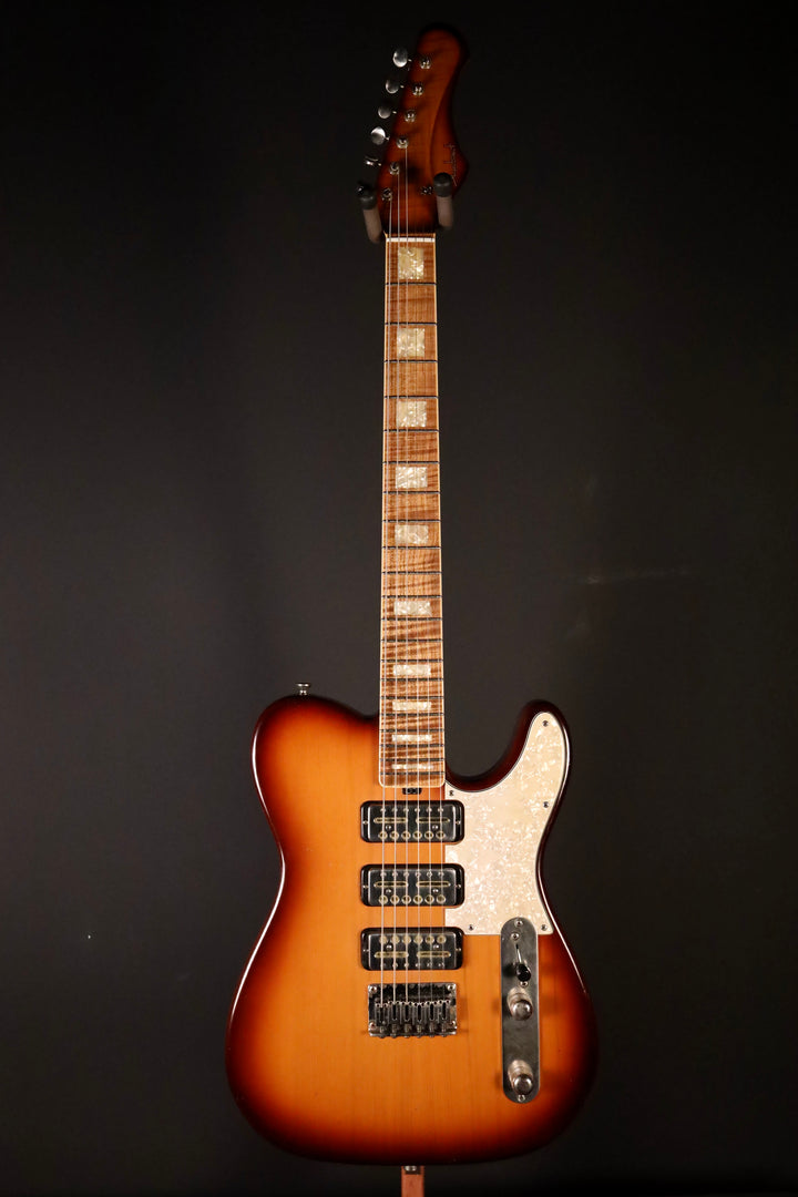 Shabat Lion Special - Autumn Burst Aged Cedar Body, Lollar Gold Foil Pickups
