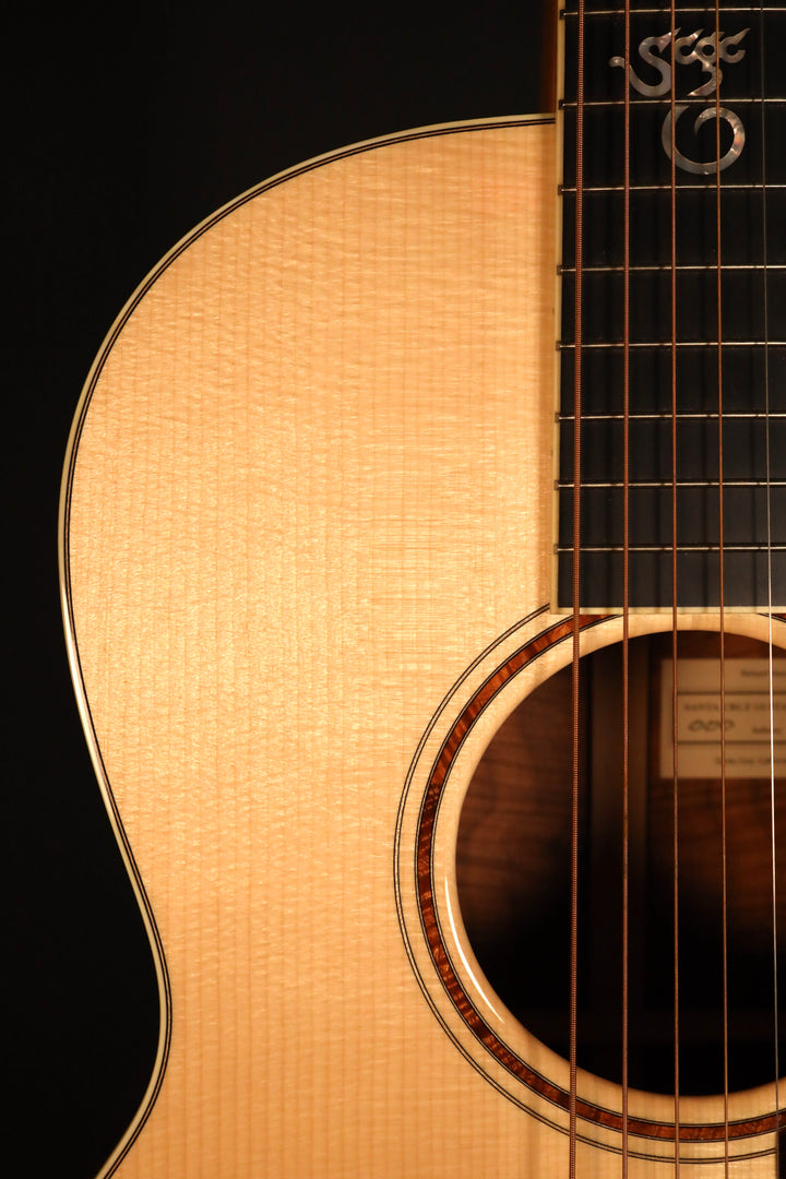 Santa Cruz 000 Custom - Adirondack Spruce/Koa, Natural Finish (2022)