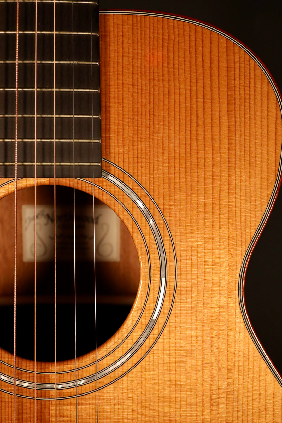 Northwood Custom Studio 00 Deep Body 13 Fret - Torrified Adirondack/African Mahogany (2017)
