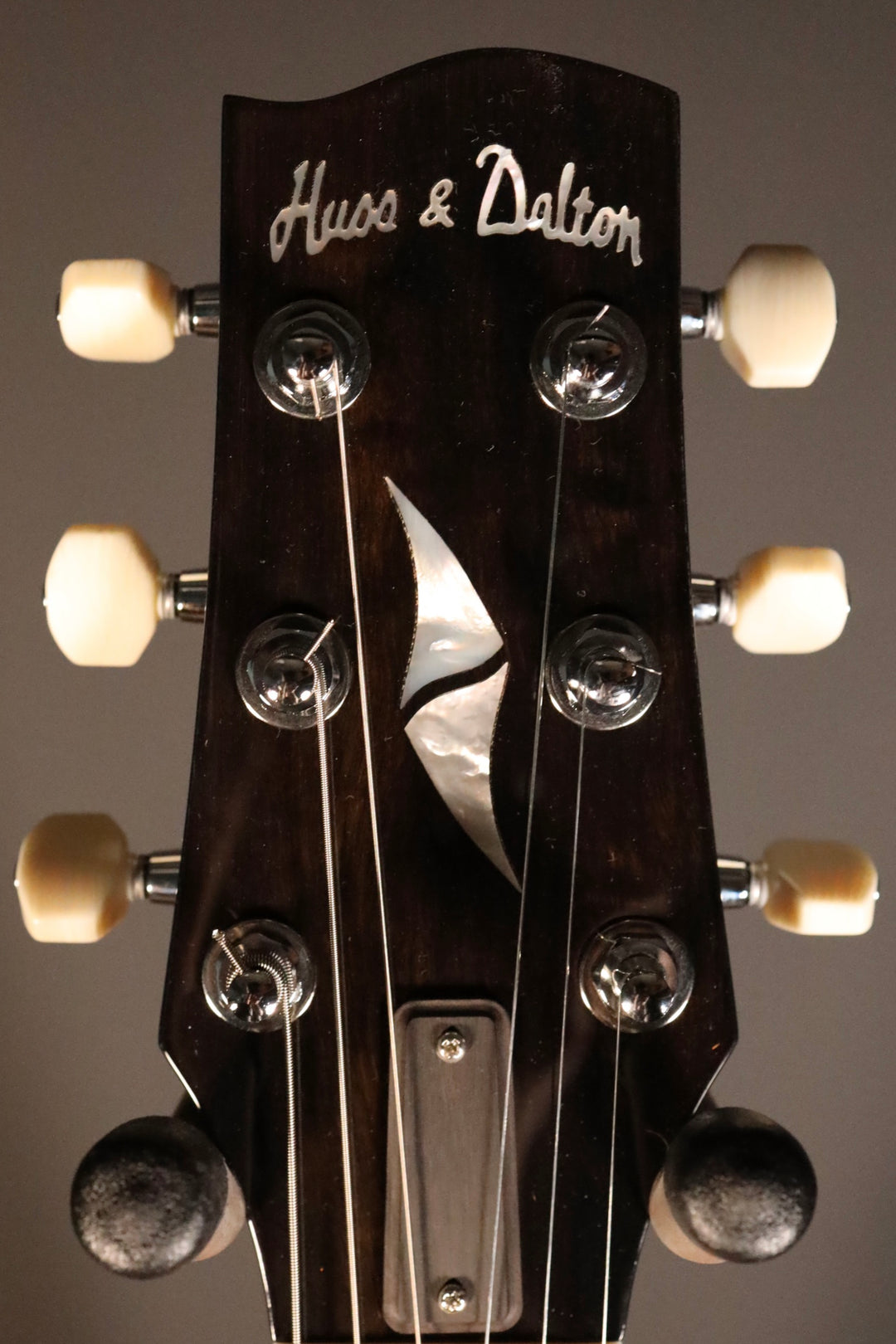 Huss and Dalton Meridian Double Cut Electric Custom - Aqua Blue - Fralin Modern P.A.F. (NEW)