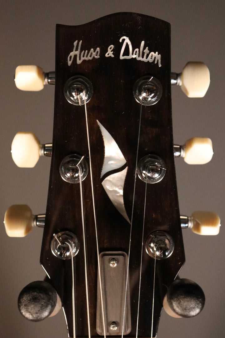 Huss and Dalton Meridian Double Cut Electric Custom - Aqua Blue - Fralin Modern P.A.F. (NEW)