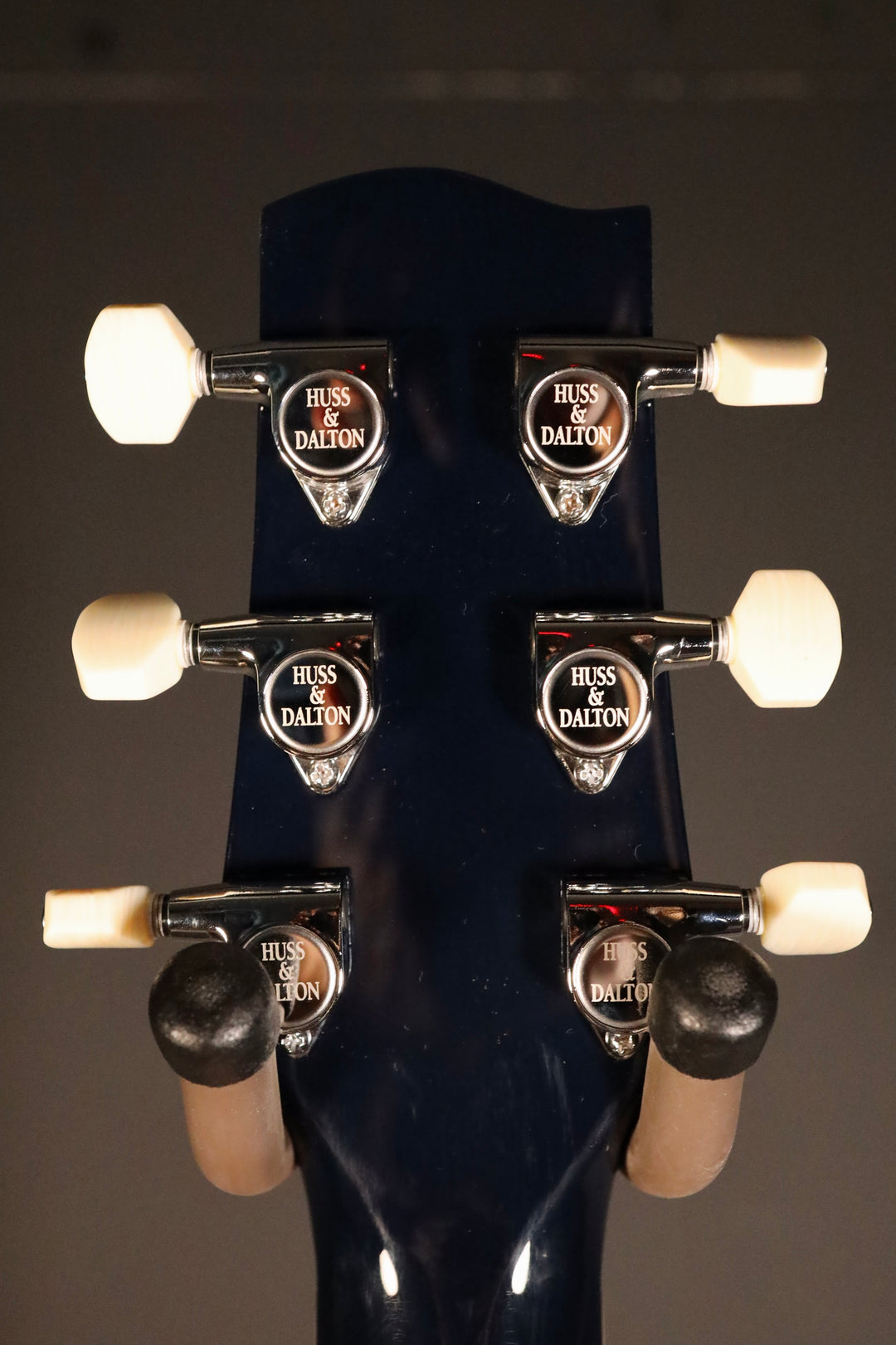 Huss and Dalton Meridian Double Cut Electric Custom - Aqua Blue - Fralin Modern P.A.F. (NEW)