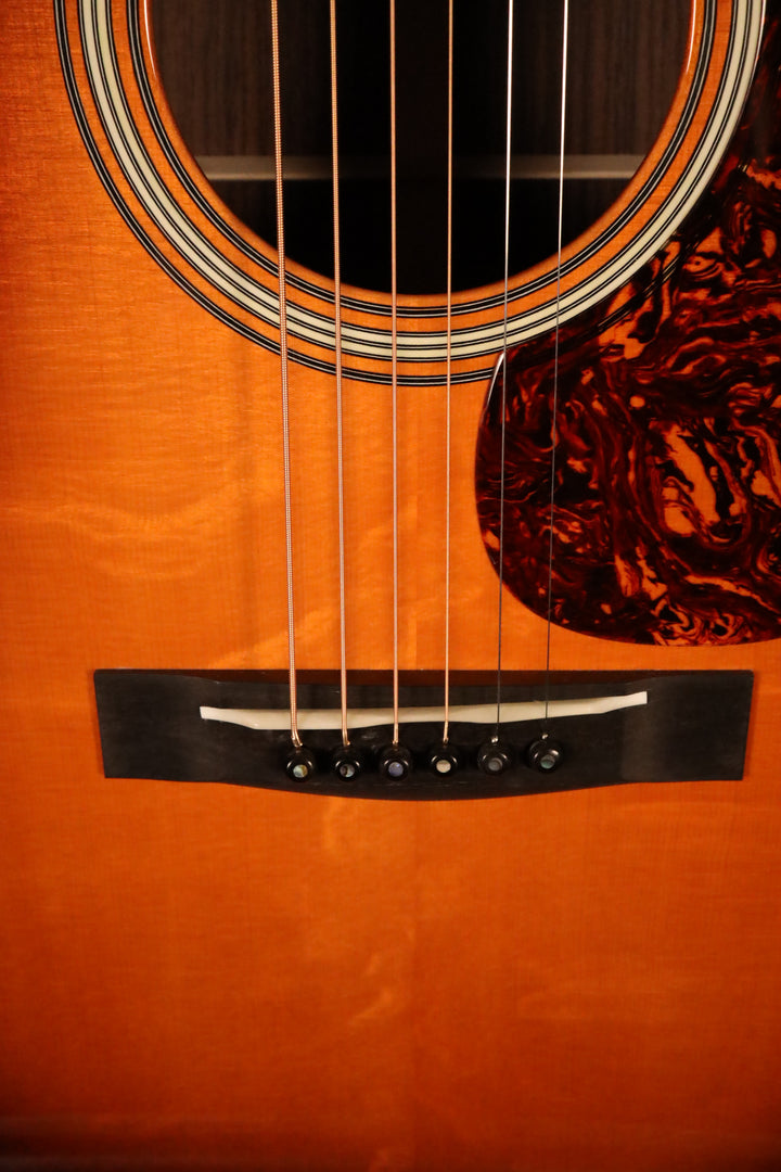 Huss and Dalton TD-R Custom - Lutz Bear Claw Spruce/East Indian Rosewood (NEW)