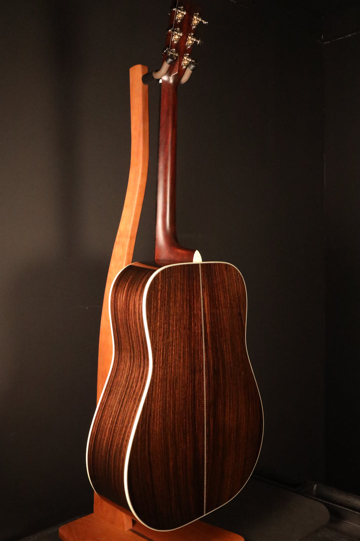 Huss and Dalton TD-R Custom - Lutz Bear Claw Spruce/East Indian Rosewood (NEW)