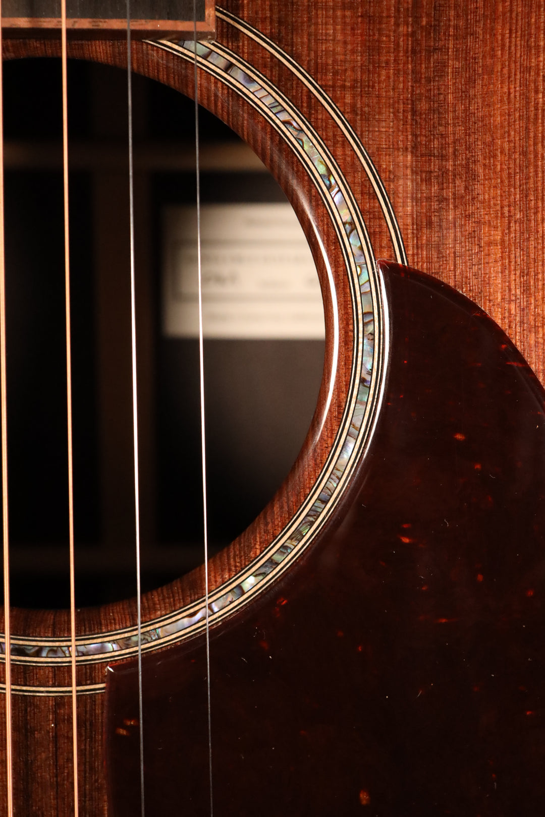 Santa Cruz OM Custom - "San Lorenzo" Sinker Redwood/African Blackwood (NEW)