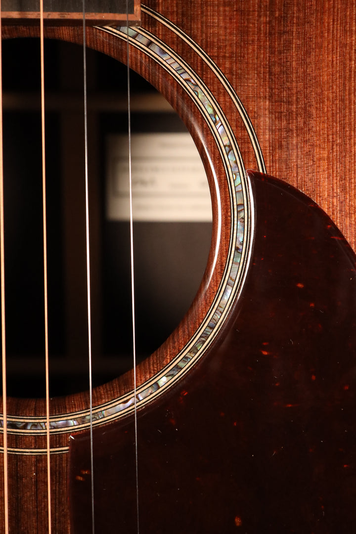 Santa Cruz OM Custom - "San Lorenzo" Sinker Redwood/African Blackwood (NEW)
