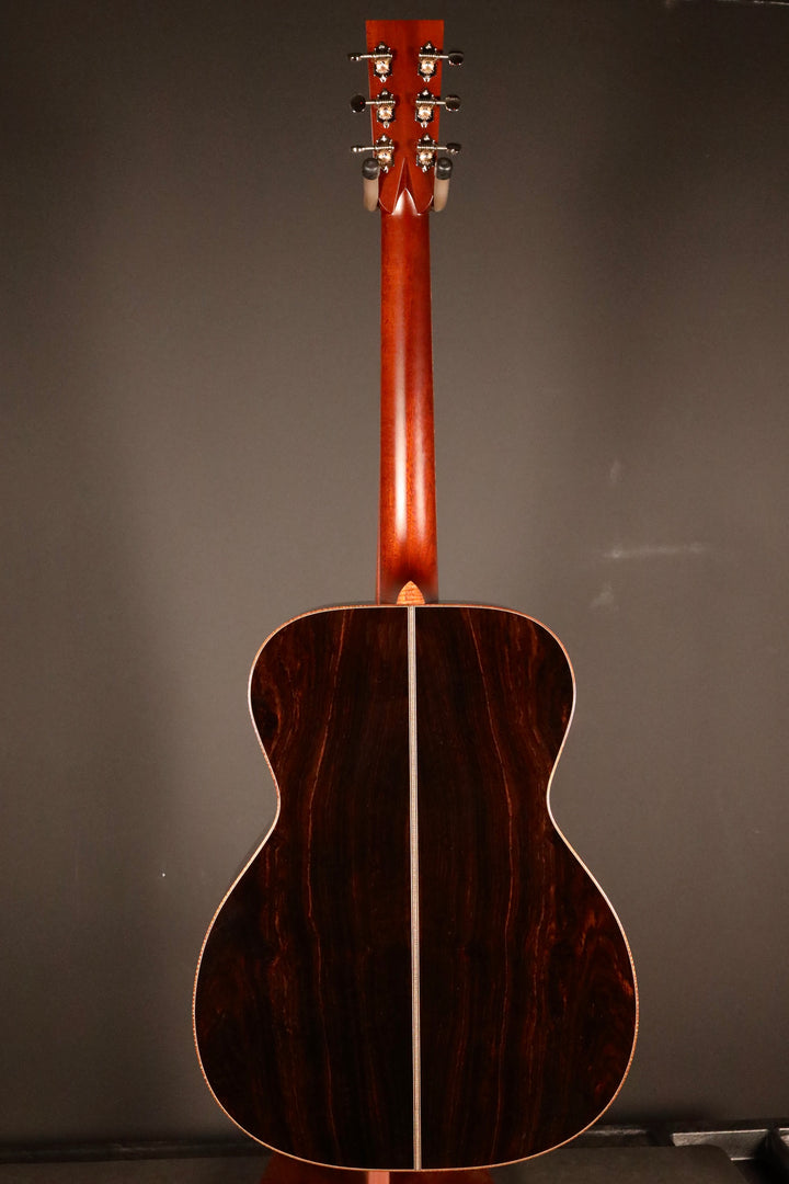 Santa Cruz OM Custom - "San Lorenzo" Sinker Redwood/African Blackwood (NEW)