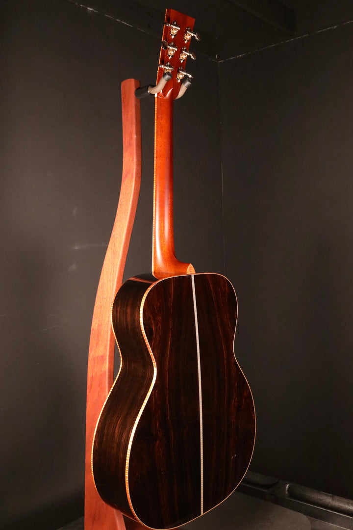 Santa Cruz OM Custom - "San Lorenzo" Sinker Redwood/African Blackwood (NEW)