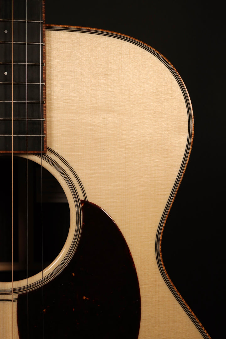 Santa Cruz Custom OM - Moon Spruce Bear Claw/Indian Rosewood (NEW)