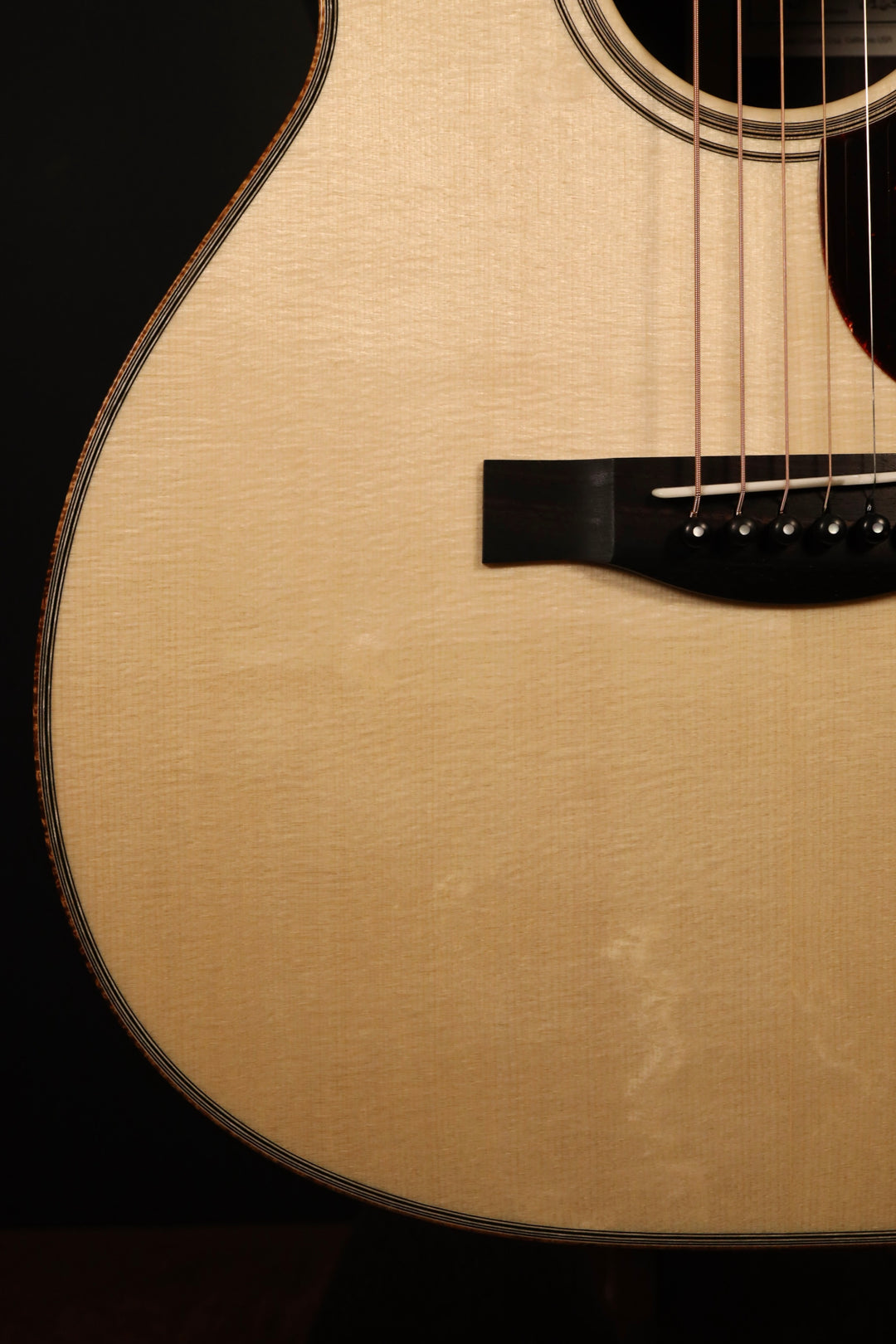 Santa Cruz Custom OM - Moon Spruce Bear Claw/Indian Rosewood (NEW)