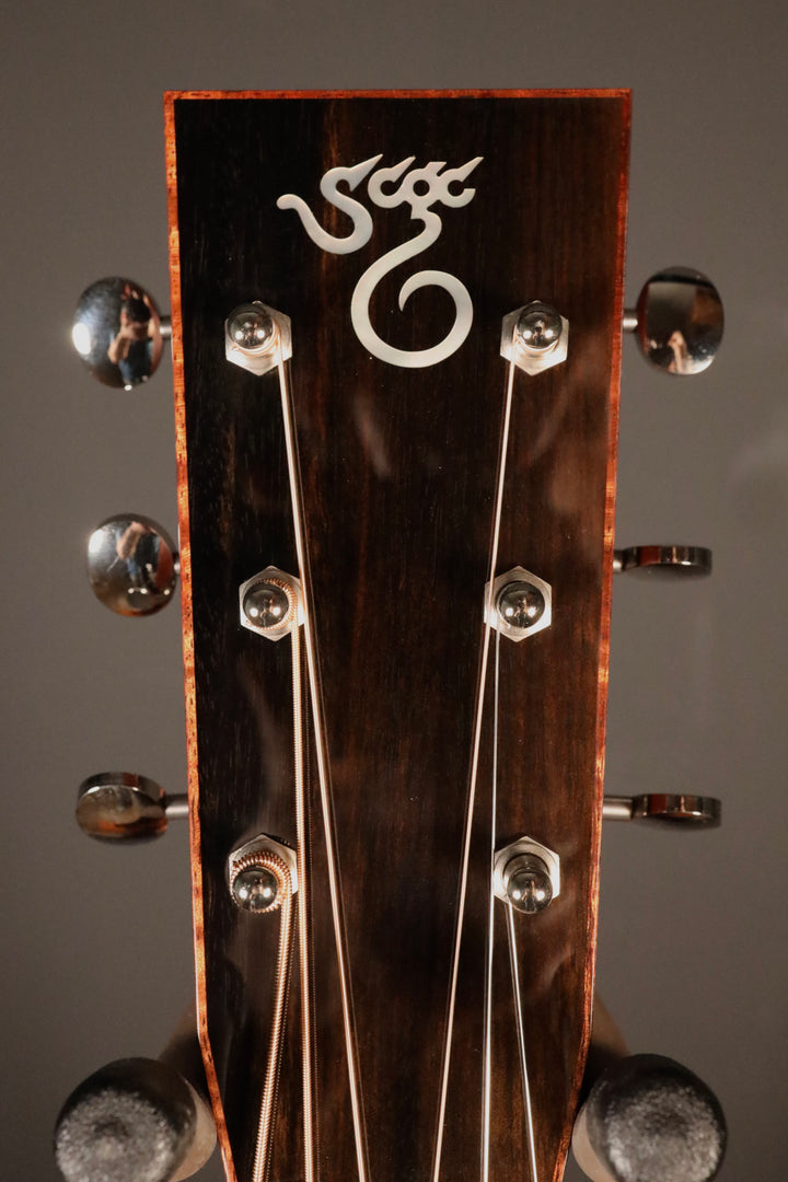 Santa Cruz Custom OM - Moon Spruce Bear Claw/Indian Rosewood (NEW)