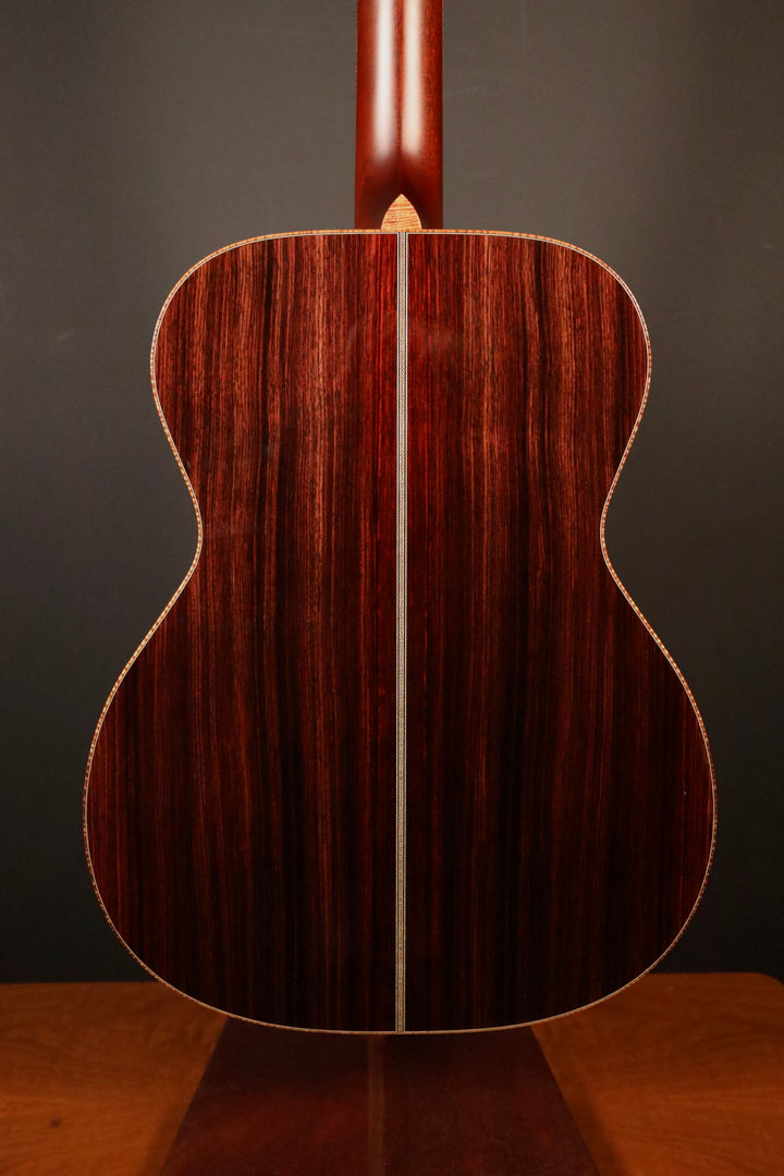 Santa Cruz Custom OM - Moon Spruce Bear Claw/Indian Rosewood (NEW)