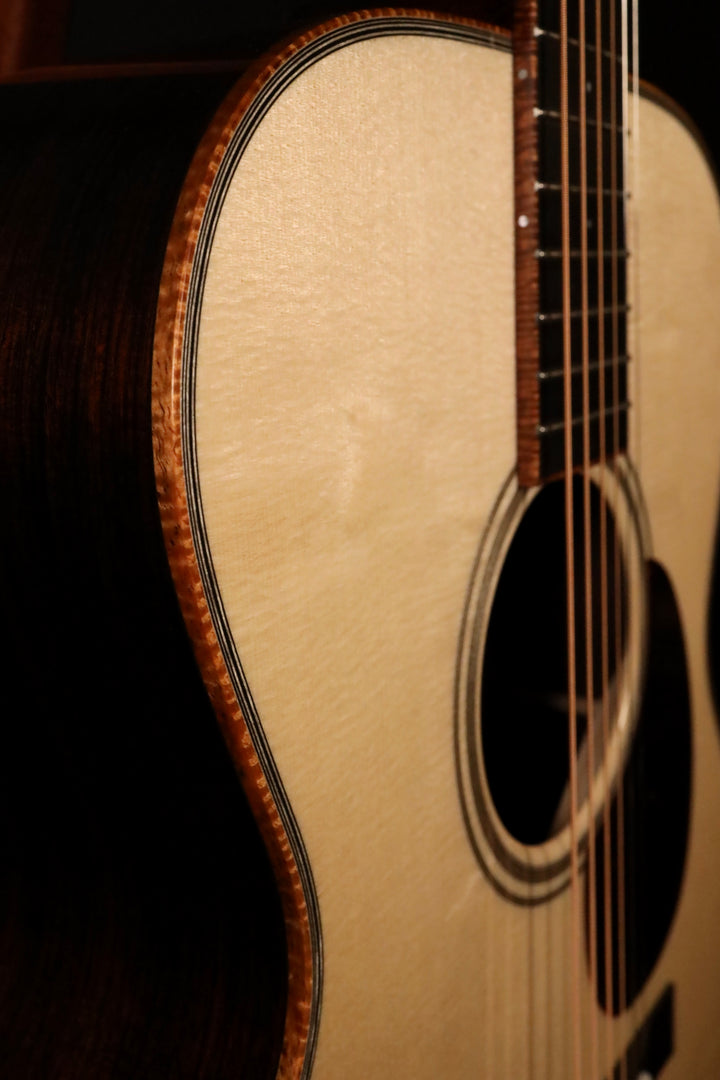 Santa Cruz Custom OM - Moon Spruce Bear Claw/Indian Rosewood (NEW)