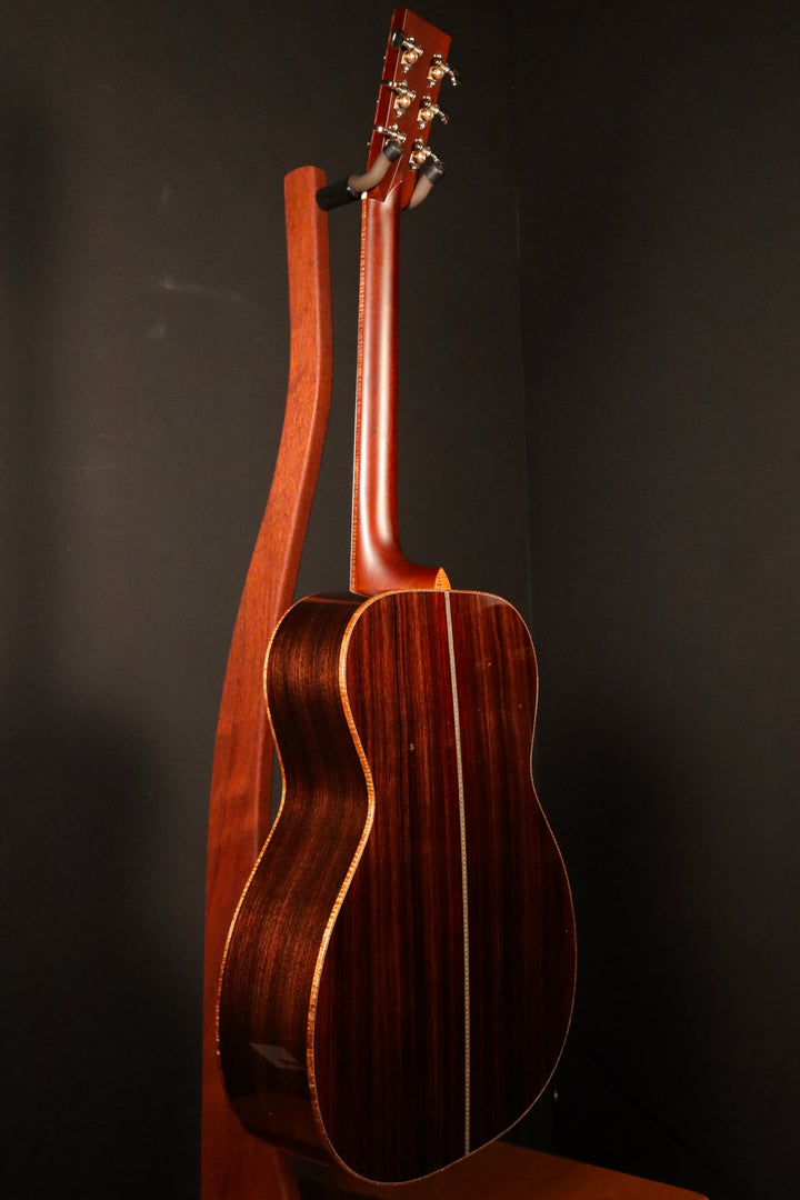 Santa Cruz Custom OM - Moon Spruce Bear Claw/Indian Rosewood (NEW)