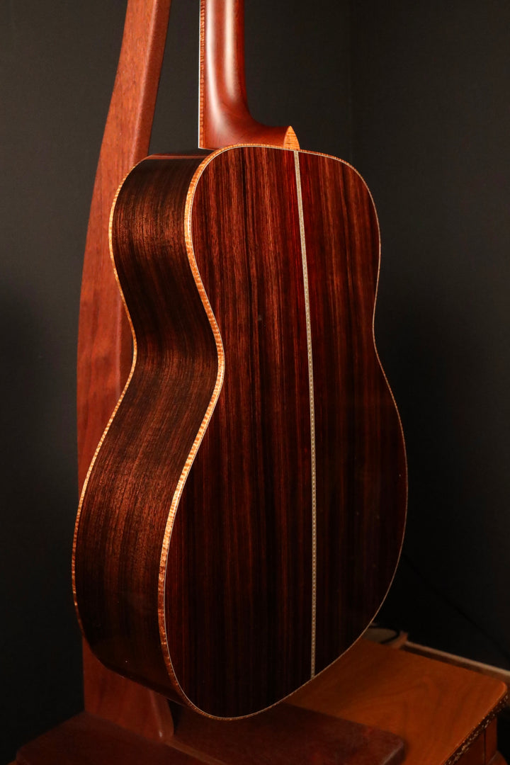 Santa Cruz Custom OM - Moon Spruce Bear Claw/Indian Rosewood (NEW)
