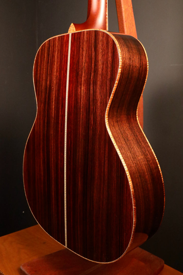 Santa Cruz Custom OM - Moon Spruce Bear Claw/Indian Rosewood (NEW)