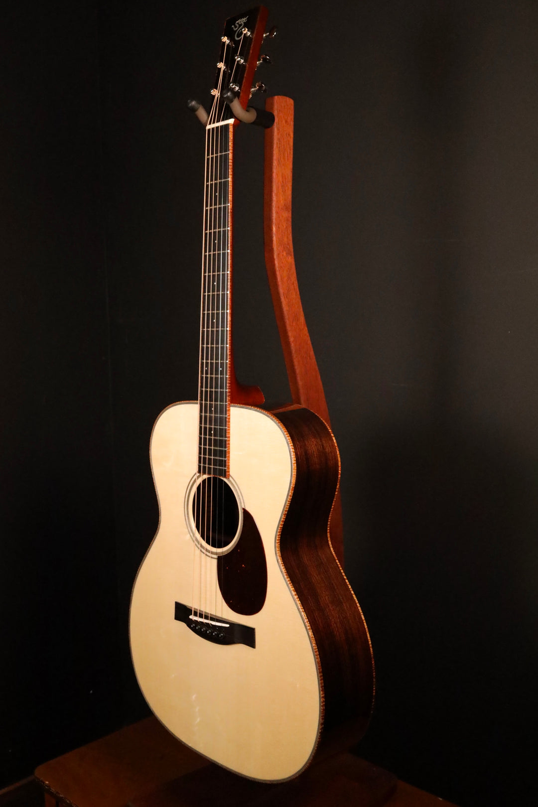 Santa Cruz Custom OM - Moon Spruce Bear Claw/Indian Rosewood (NEW)
