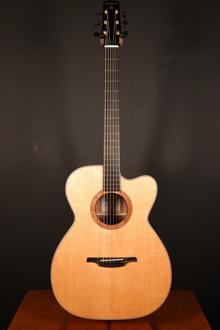 McNally Jumbo Baritone Custom- Sitka Spruce/Walnut (NEW)
