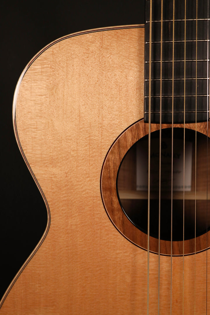 McNally Jumbo Baritone Custom- Sitka Spruce/Walnut (NEW)