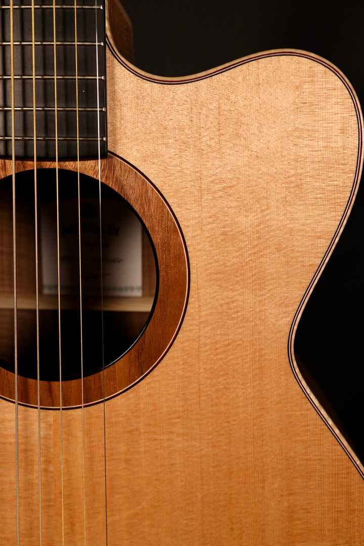 McNally Jumbo Baritone Custom- Sitka Spruce/Walnut (NEW)