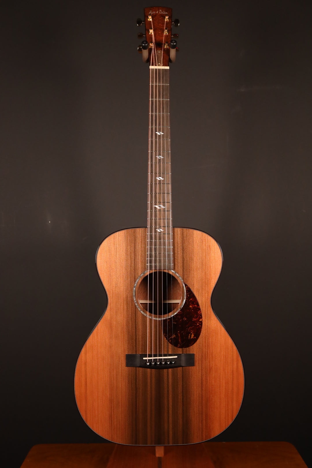 Huss and Dalton Custom OM - Sinker Redwood/Leopardwood (NEW)