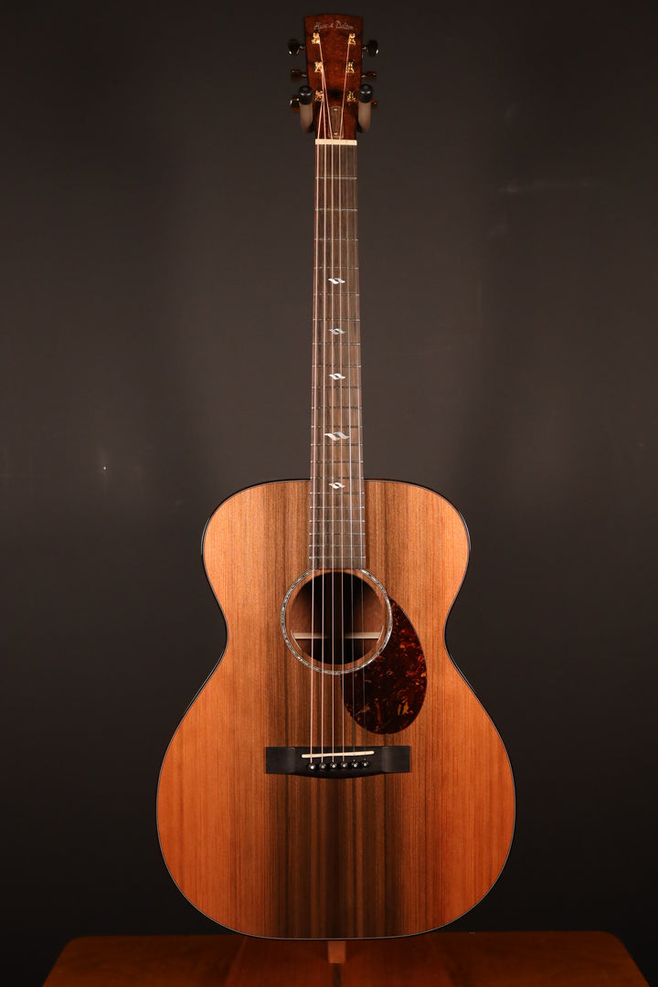 Huss and Dalton Custom OM - Sinker Redwood/Leopardwood (NEW)