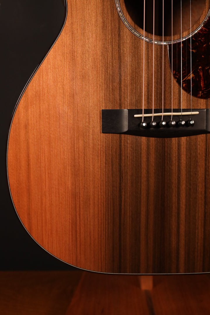 Huss and Dalton Custom OM - Sinker Redwood/Leopardwood (NEW)