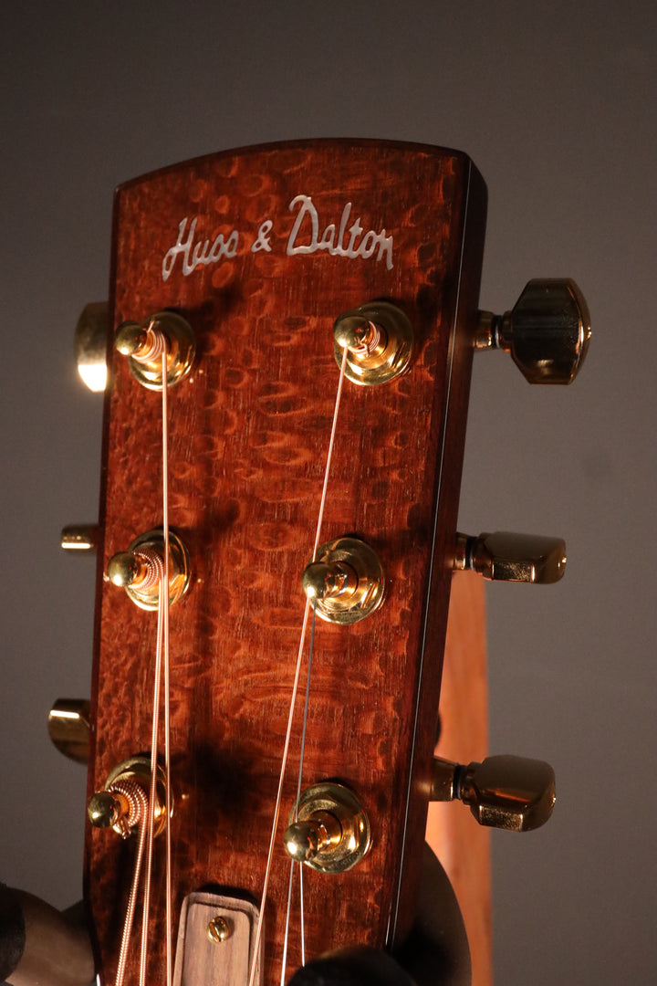 Huss and Dalton Custom OM - Sinker Redwood/Leopardwood (NEW)