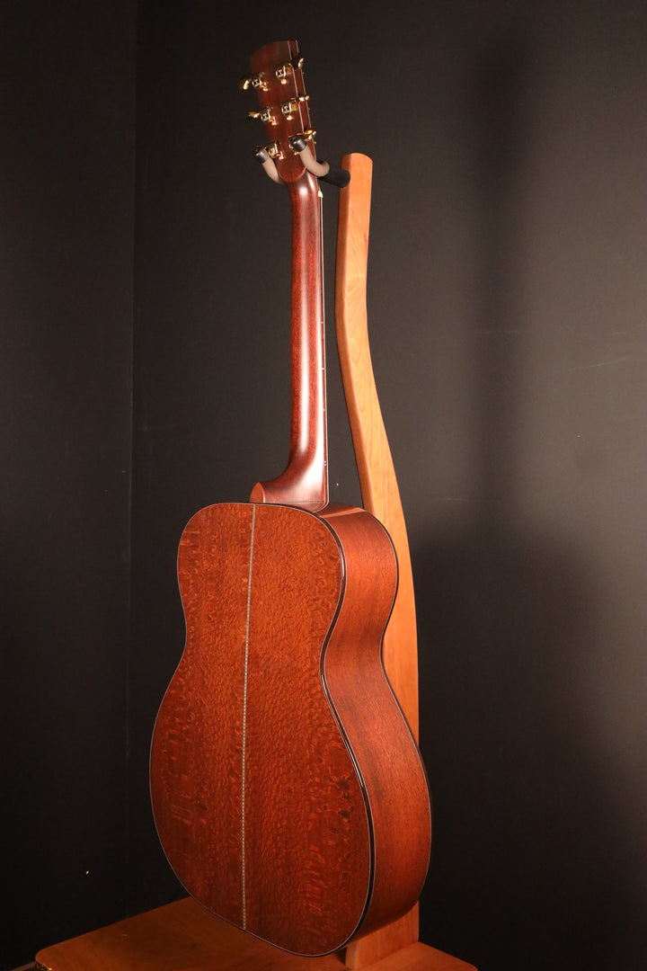 Huss and Dalton Custom OM - Sinker Redwood/Leopardwood (NEW)