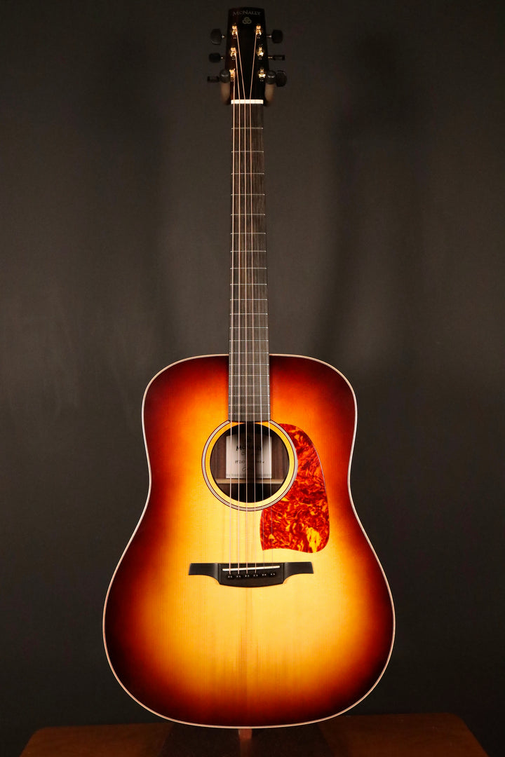 McNally D Custom Sunburst - Adirondack Spruce/Indian Rosewood (NEW)