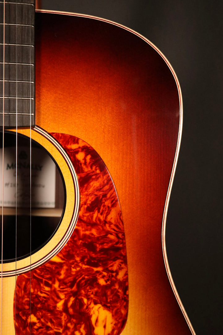 McNally D Custom Sunburst - Adirondack Spruce/Indian Rosewood (NEW)