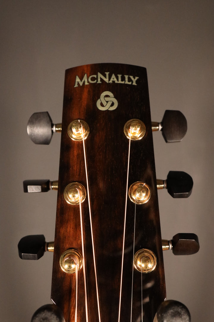 McNally D Custom Sunburst - Adirondack Spruce/Indian Rosewood (NEW)