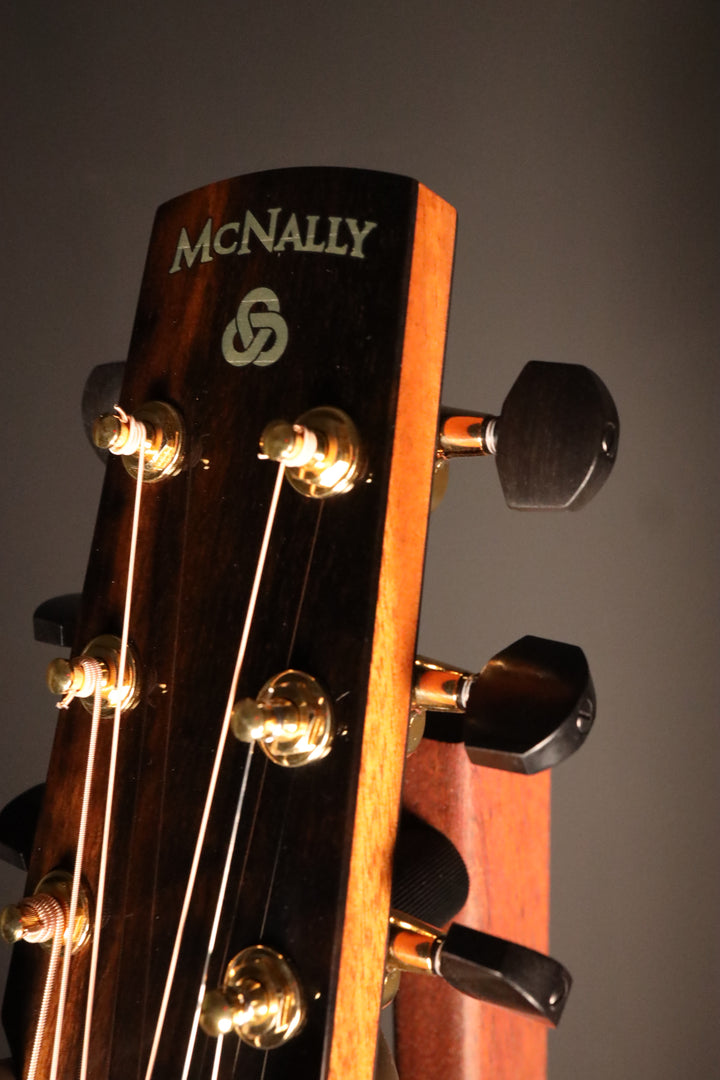 McNally D Custom Sunburst - Adirondack Spruce/Indian Rosewood (NEW)