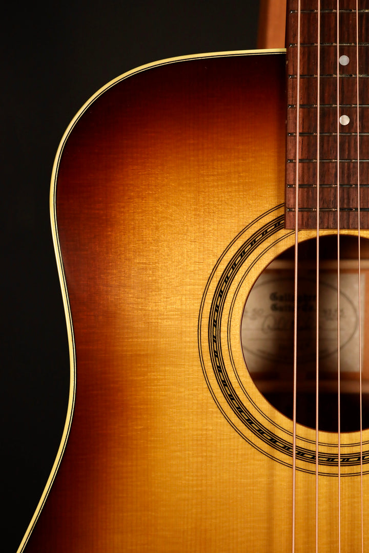 Gallagher G-50 Dreadnought - Sitka Spruce/Mahogany Sunburst (NEW)