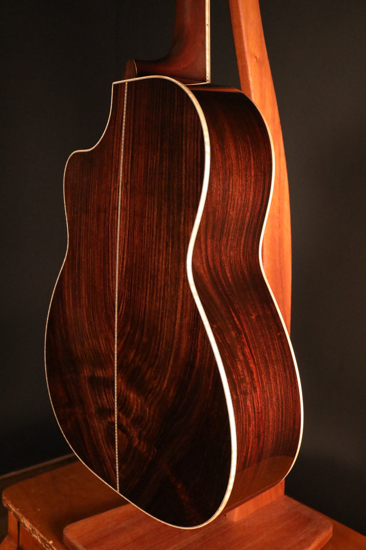 Huss and Dalton CM 12-Fret Cutaway Custom - Carpathian Spruce/Figured Indian Rosewood (NEW)