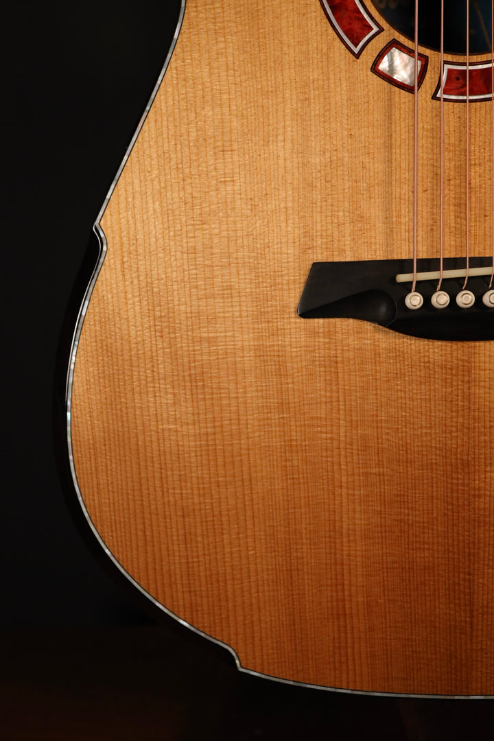 Hozen Blue Label Modified Dreadnought - Madagascar Rosewood/Golden Adirondack - 2025 NAMM Showcase Guitar (NEW)