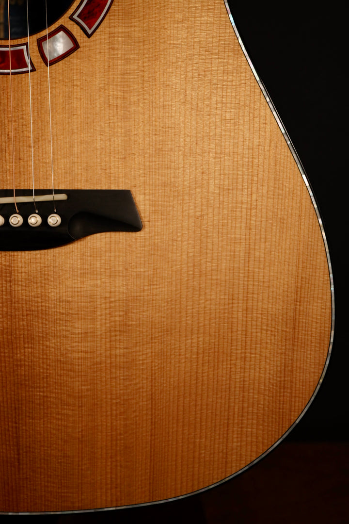 Hozen Blue Label Modified Dreadnought - Madagascar Rosewood/Golden Adirondack - 2025 NAMM Showcase Guitar (NEW)