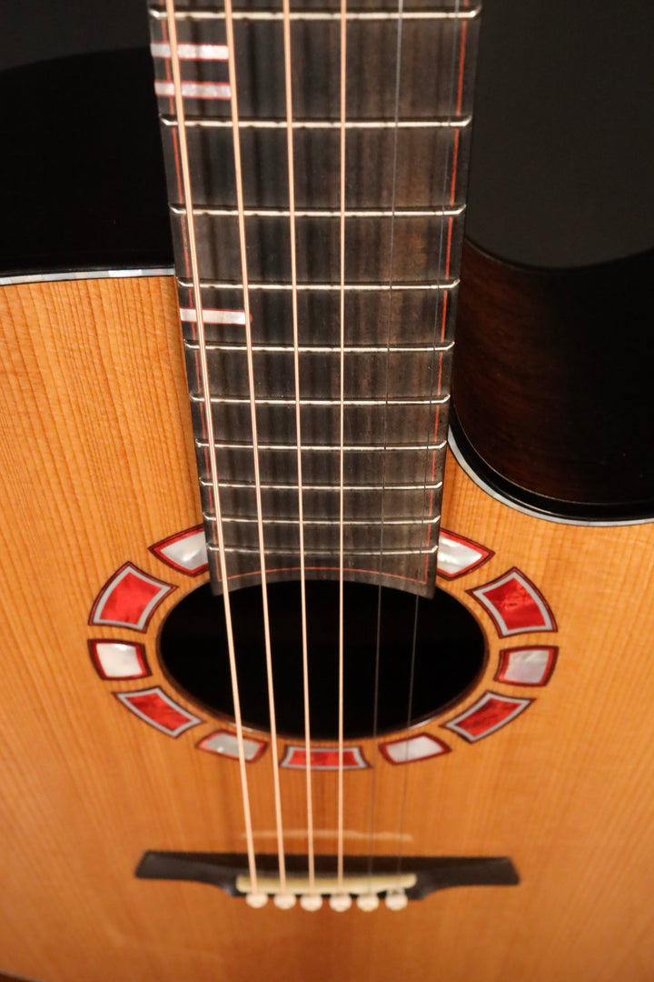 Hozen Blue Label Modified Dreadnought - Madagascar Rosewood/Golden Adirondack - 2025 NAMM Showcase Guitar (NEW)