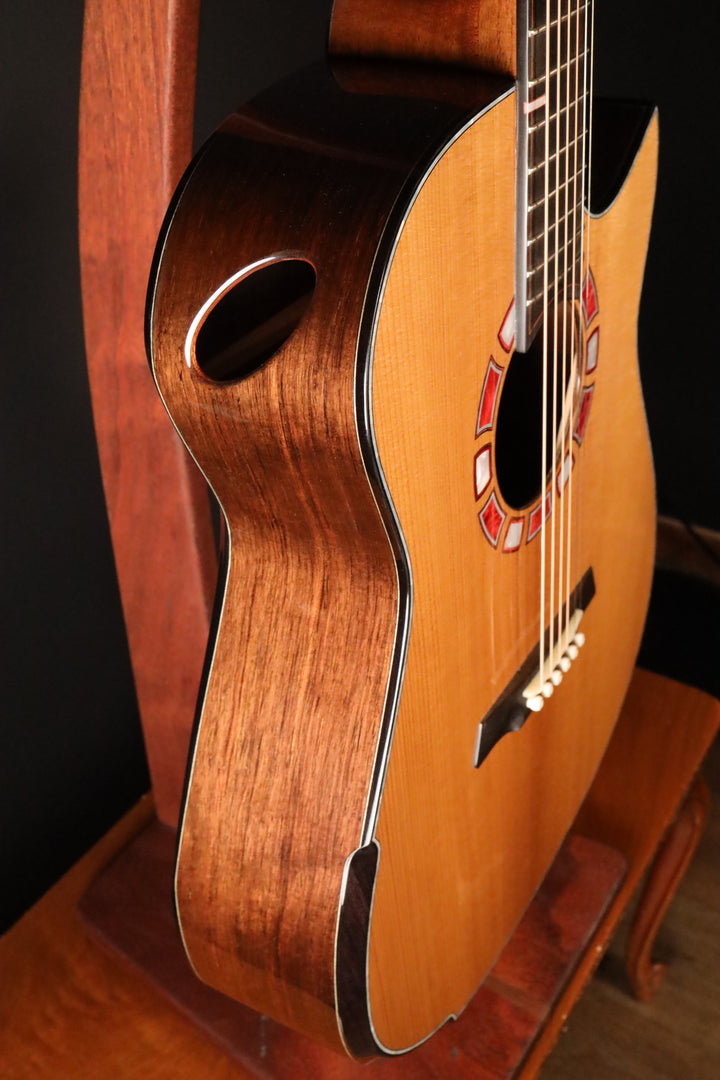 Hozen Blue Label Modified Dreadnought - Madagascar Rosewood/Golden Adirondack - 2025 NAMM Showcase Guitar (NEW)