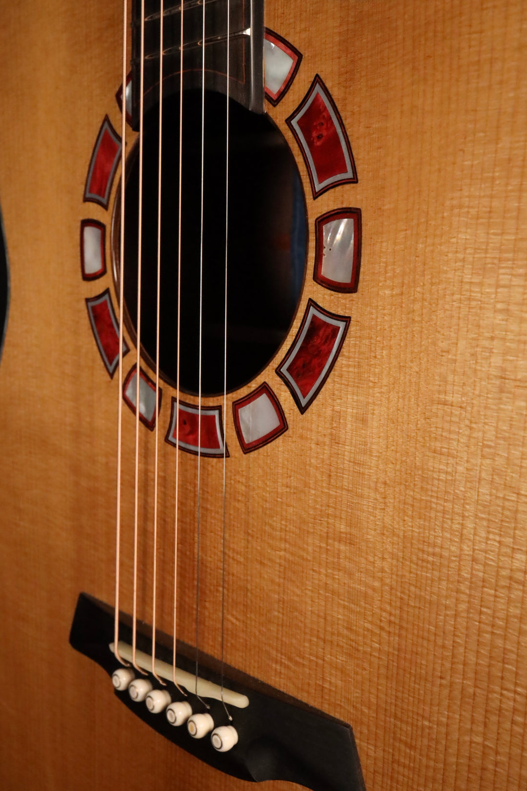Hozen Blue Label Modified Dreadnought - Madagascar Rosewood/Golden Adirondack - 2025 NAMM Showcase Guitar (NEW)
